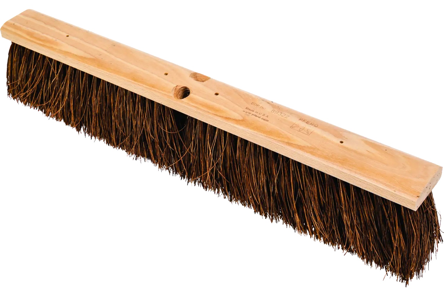 Picture of Pferd Heavy Duty Garage Broom Head 24" Palmyra Fill 4" Trim 89322 79189322